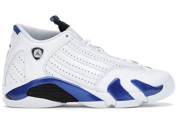 Jordan 14 Retro White Hyper Royal (GS)