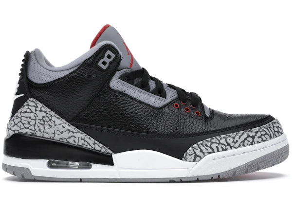 Jordan 3 Retro Black Cement (2018) (YELLOWING)