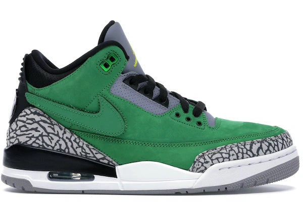 Jordan 3 Retro Tinker Oregon Ducks PE