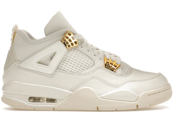 Jordan 4 Retro Metallic Gold (Women's)