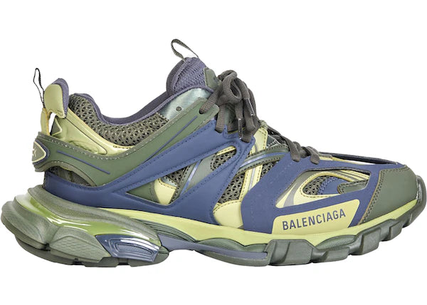 Baleciaga Track Green Navy Yellow (EU41)