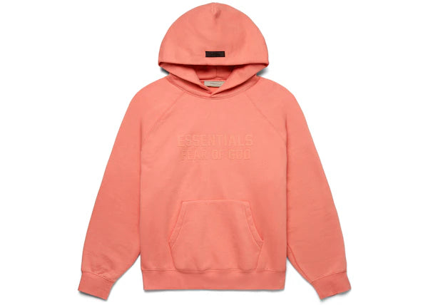 Fear of God Essentials Hoodie Coral