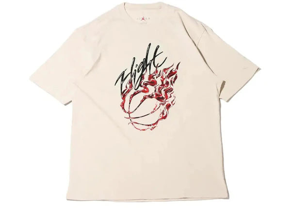 Jordan x Travis Scott Flight Graphic Tee Cream