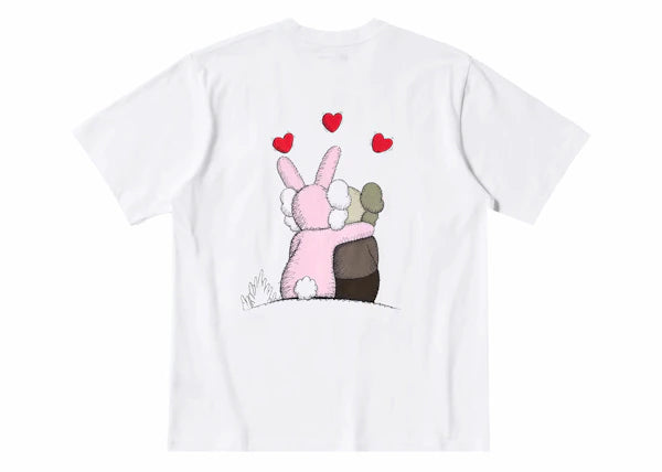 KAWS x Uniqlo Warhol White Kisses Tee