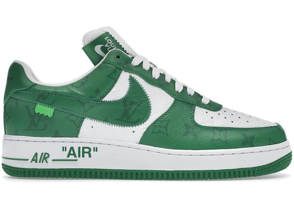 Louis Vuitton Nike Air Force 1 Low By Virgil Abloh White Green