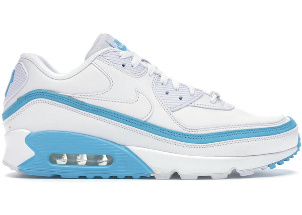 Nike Air Max 90 Undefeated White Blue Fury