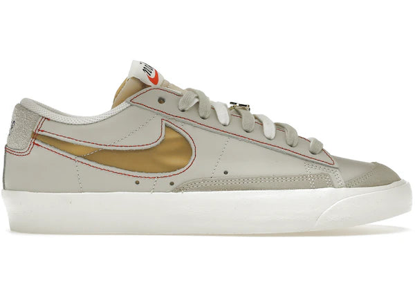 Nike Blazer Low 77 Light Bone Removable Swoosh