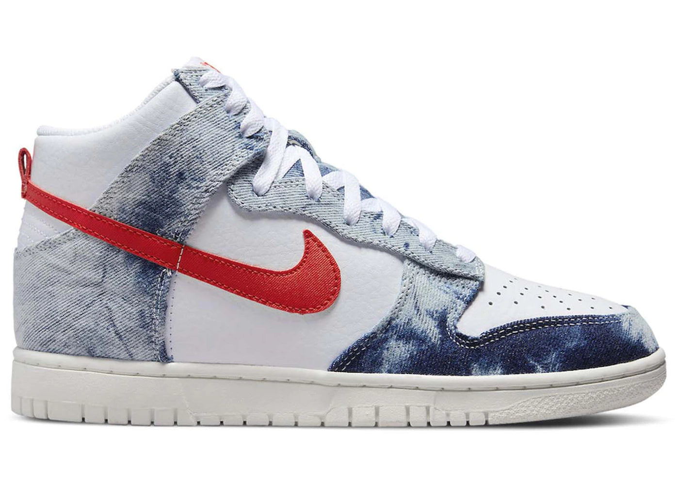 Nike Dunk High Washed Denim Pack (W)