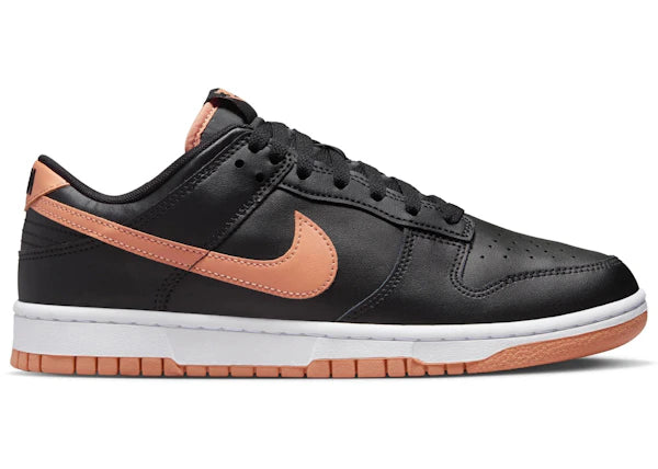 Nike Dunk Low Black Amber Brown