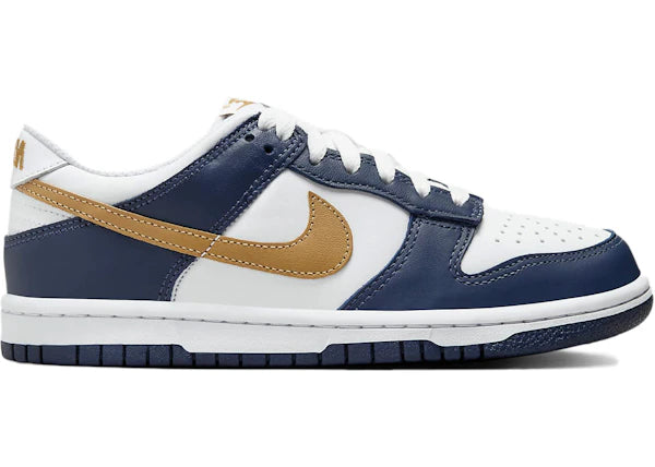 Nike Dunk Low Midnight Navy Wheat (GS)