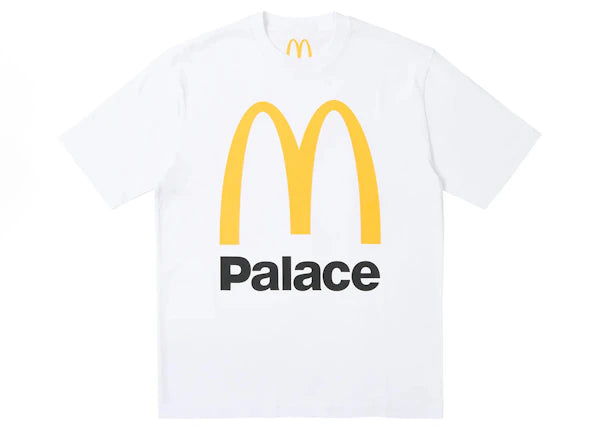 Palace x McDonald's Logo T-shirt White