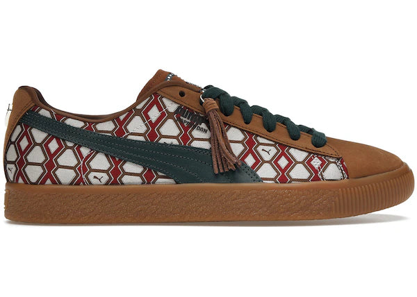 Puma Clyde Tassle Dapper Dan Frair Brown