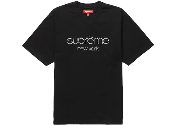 Supreme Classic Logo S/S Top Black