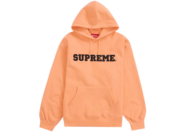 Supreme Collegiate Hooded Sweatshirt Peach