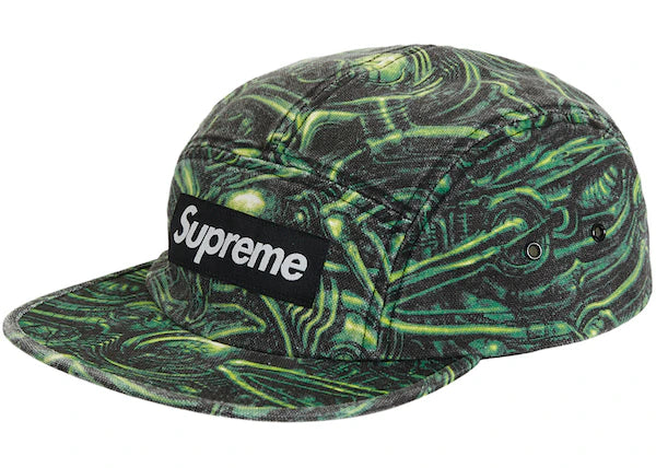 Supreme H.R. Giger Camp Cap Green