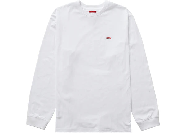 Supreme Small Box L/S Tee (SS22) White