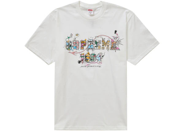 Supreme Varsity Tee White