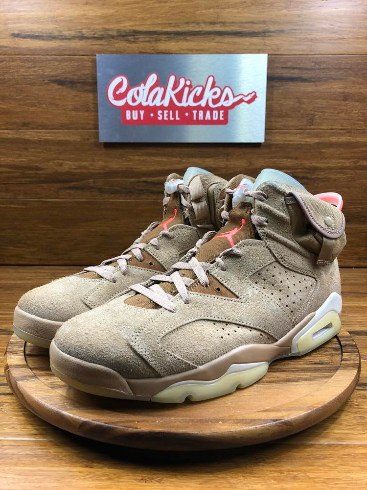 Jordan 6 Retro Travis Scott British Khaki