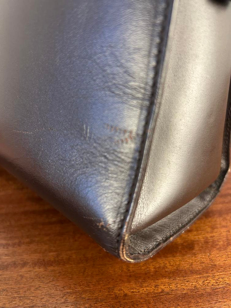 Prada Leather Zip Shoulder Bag