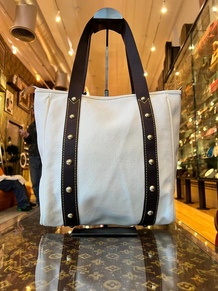 Louis Vuitton Canvas Antigua Cabas Tote MM