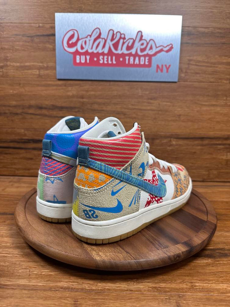 Nike SB Dunk High Thomas Campbell What the Dunk