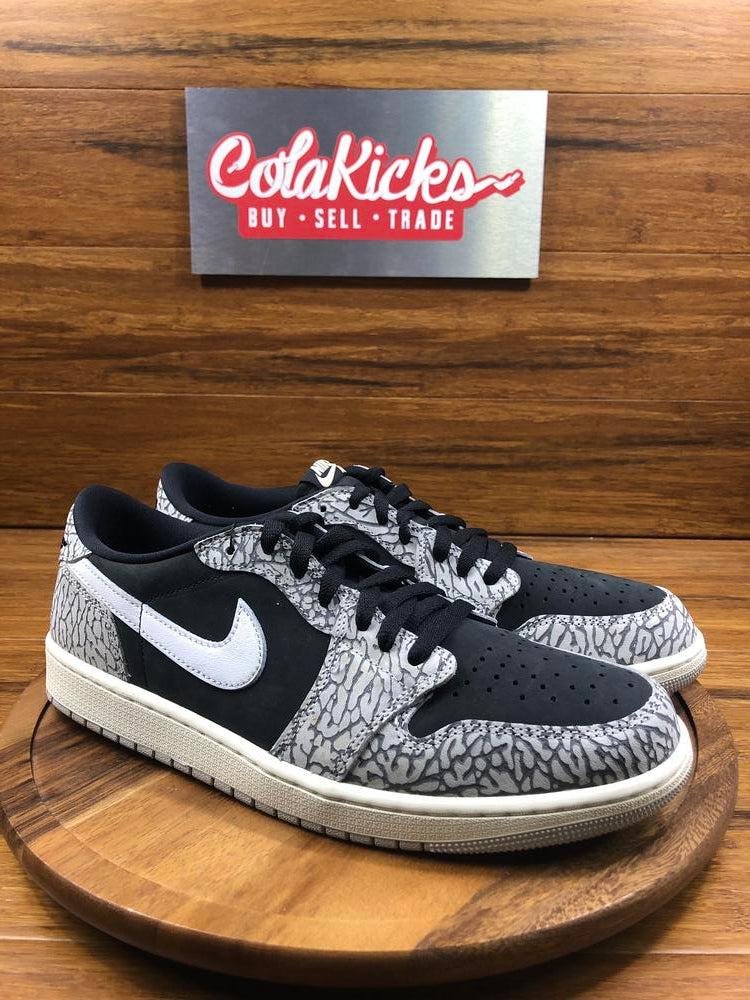 Jordan 1 Retro Low OG Black Cement