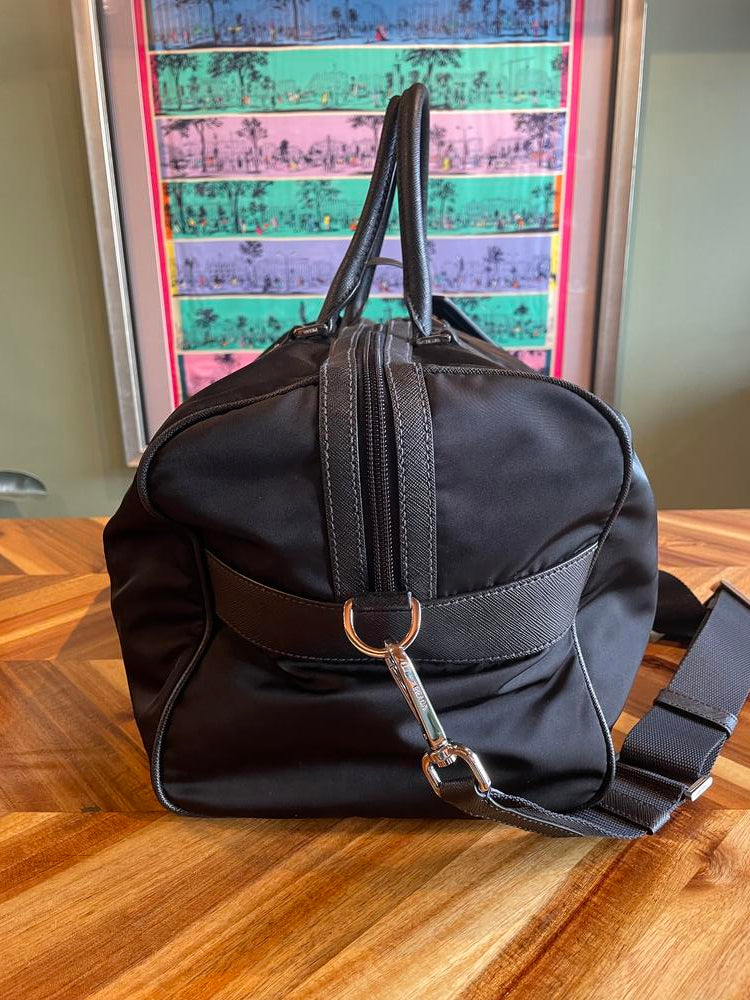 Black Nylon Duffle