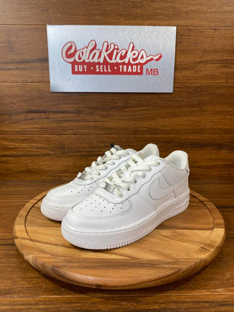 Nike Air Force 1 Low LE Triple White (GS)