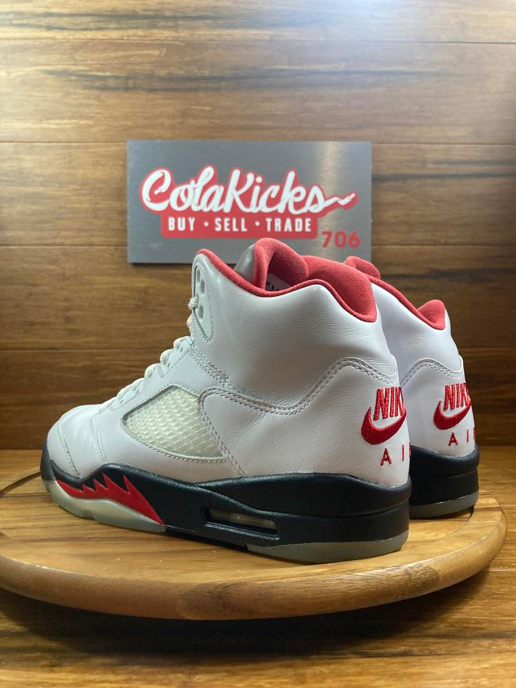 Jordan 5 Retro Fire Red Silver Tongue (2020)