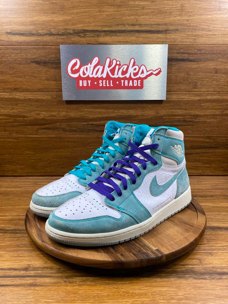 Men's jordan retro 1 high og turbo green best sale