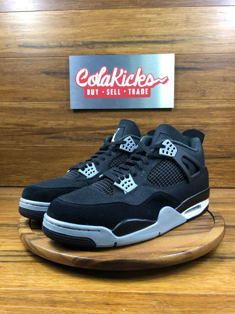 Jordan 4 Retro SE Black Canvas