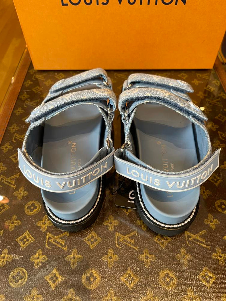 Louis Vuitton Paseo Flat Sandal (lightly pre-loved)