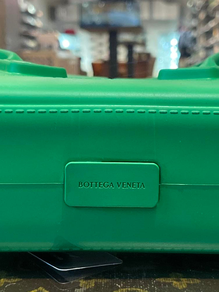 Bottega Intrecciato Acro Tote Green