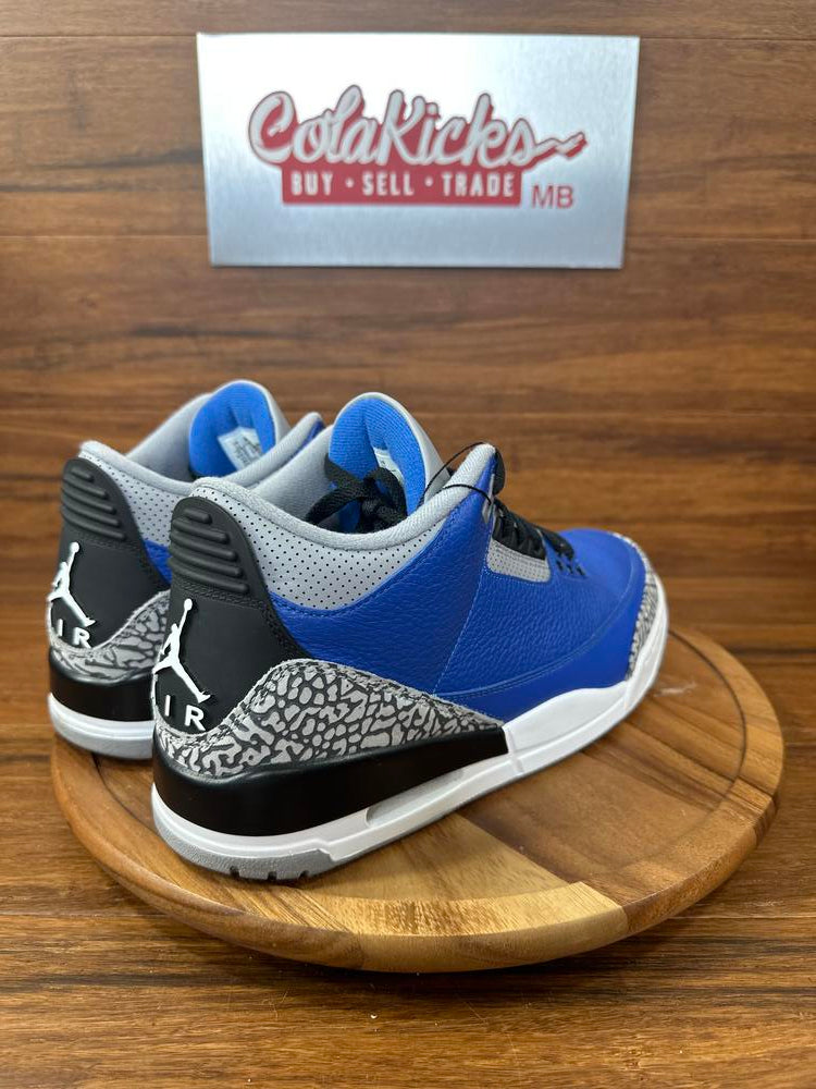 Jordan 3 Retro Varsity Royal Cement