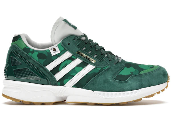 adidas ZX 8000 Bape Undefeated Green