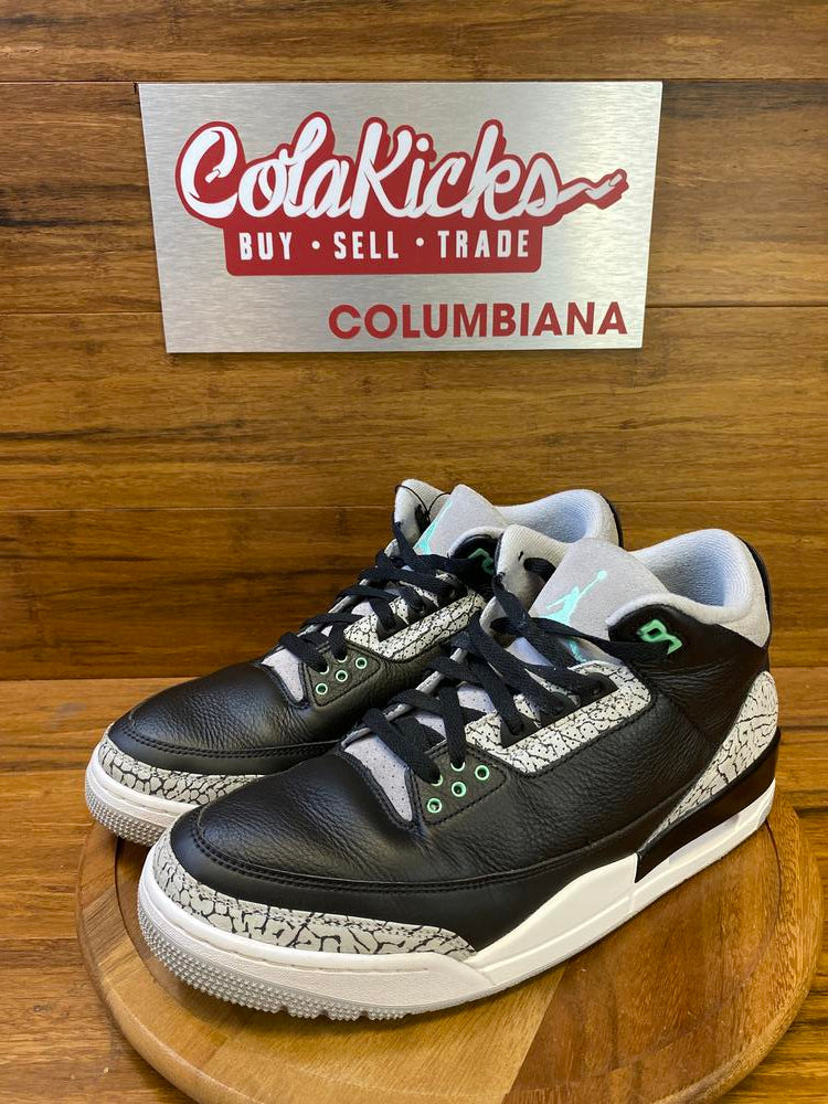 Jordan 3 Retro Green Glow