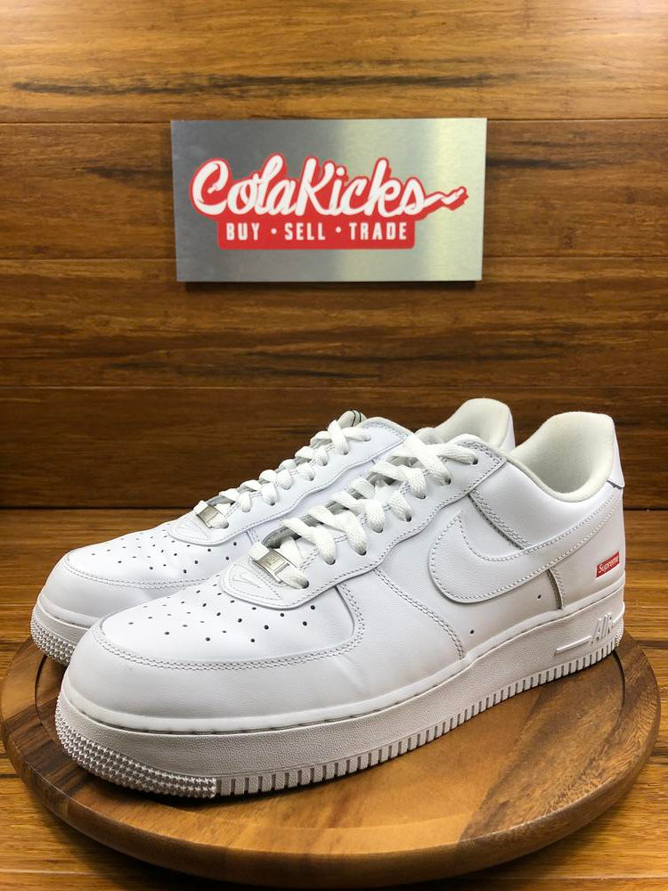 Nike Air shops Force 1 Low x Supreme White Size 13M‼️Brand New‼️