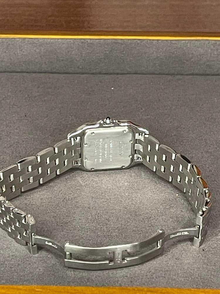 Cartier Panthere Med Size Stainless Steel w/ White Roman Dial 2022