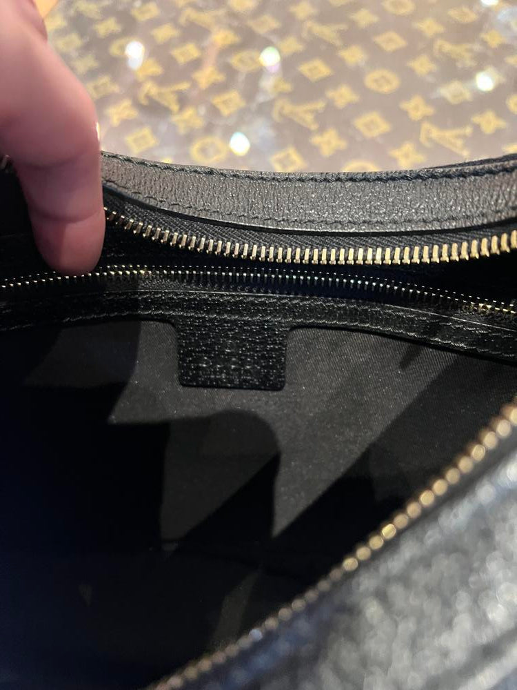 Gucci GG Pochette Shoulder Bag Black