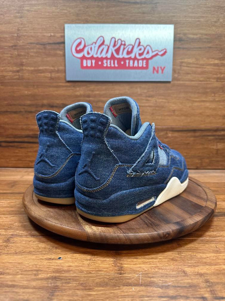 Jordan 4 Retro Levi's Denim (Tag with Levi's Logo)