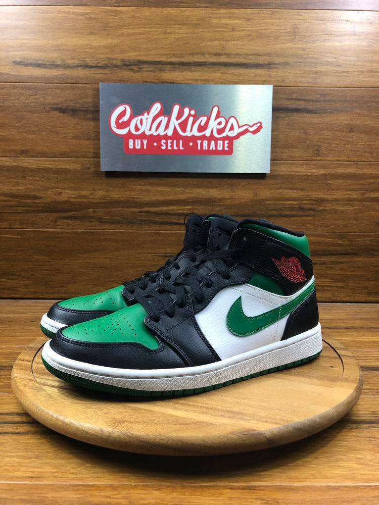 Jordan 1 Mid Green Toe