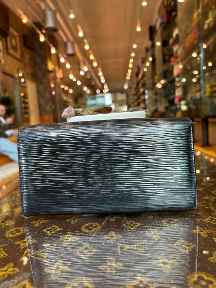 Louis Vuitton Epi Black Long Wallet