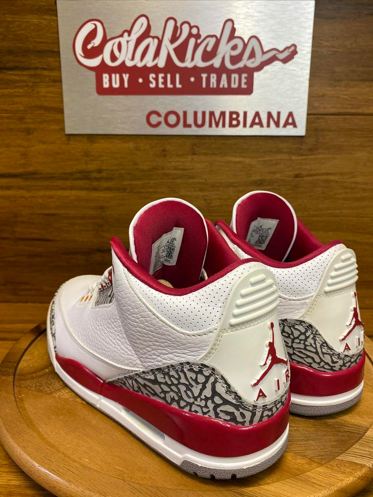 Jordan 3 Retro Cardinal Red