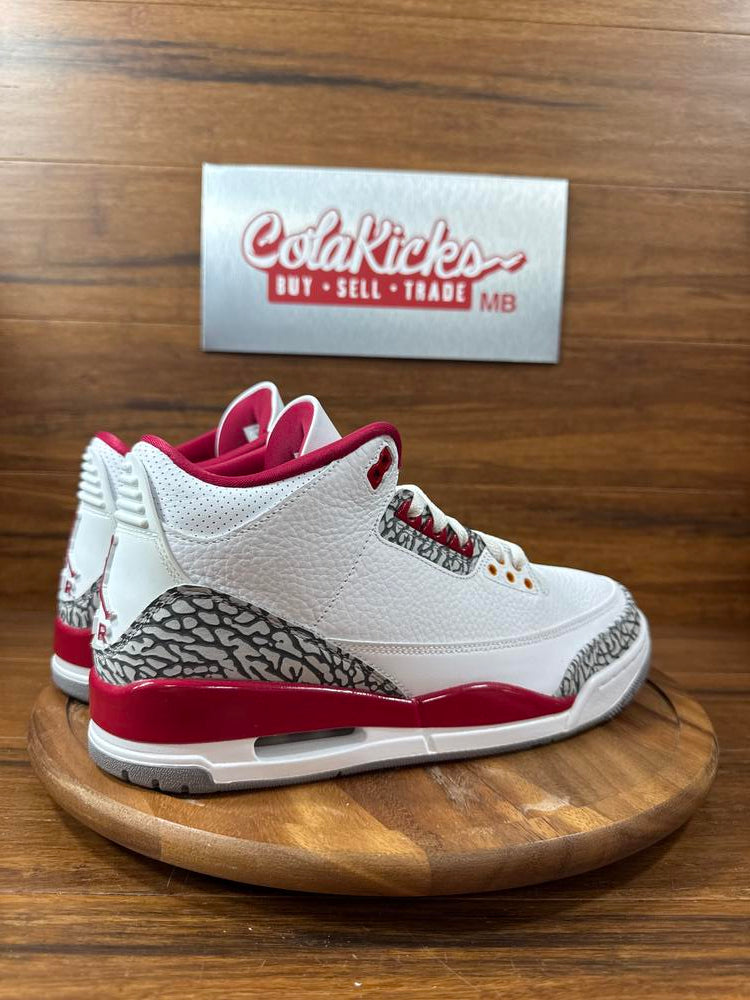 Jordan 3 Retro Cardinal Red