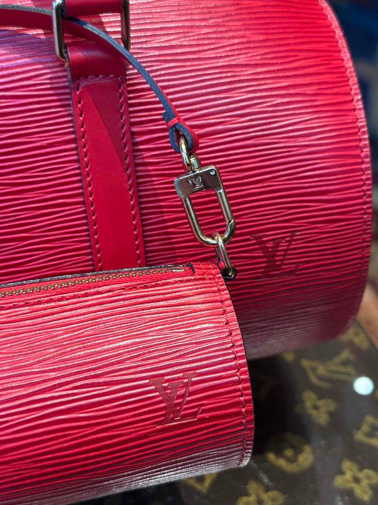 Louis Vuitton Red Epi Papillon w/ Mini