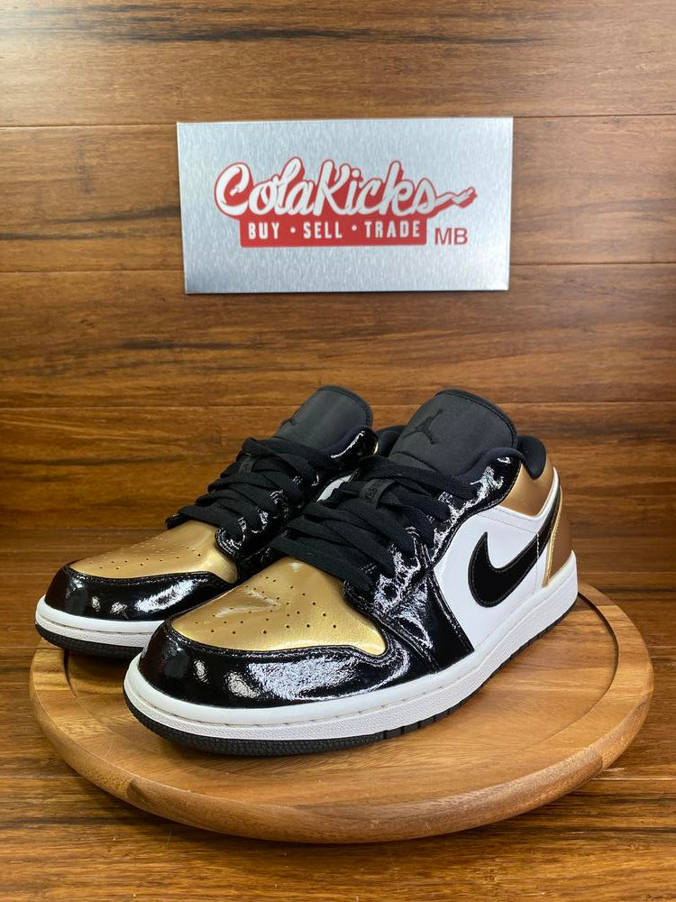 Jordan 1 Low Gold Toe