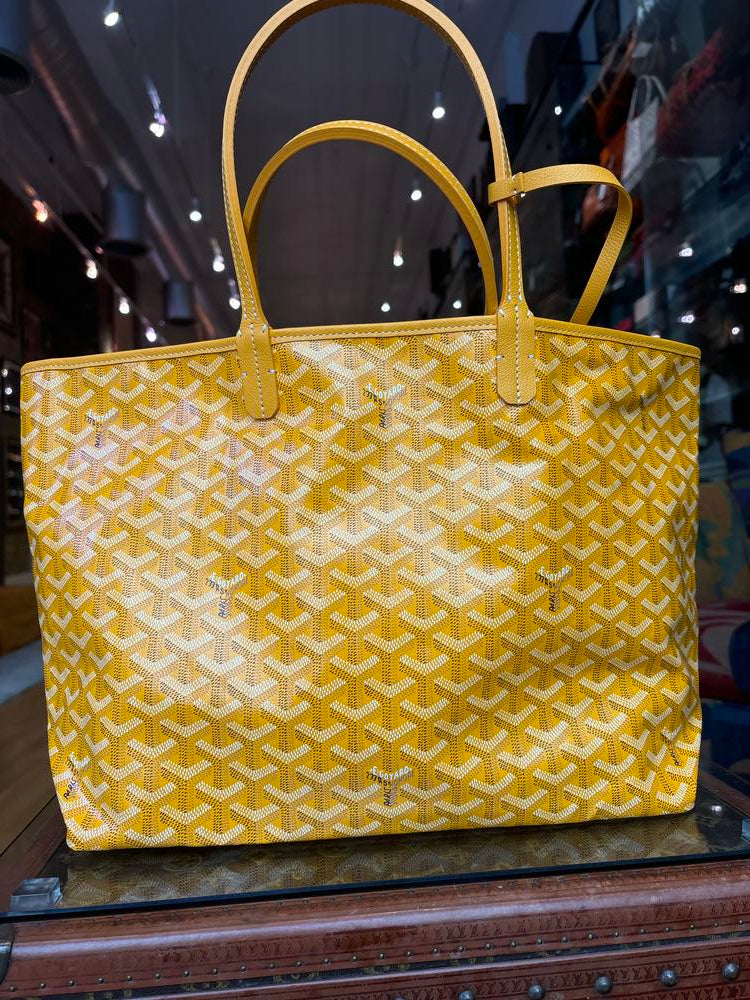 Goyard St. Louis PM Tote Yellow