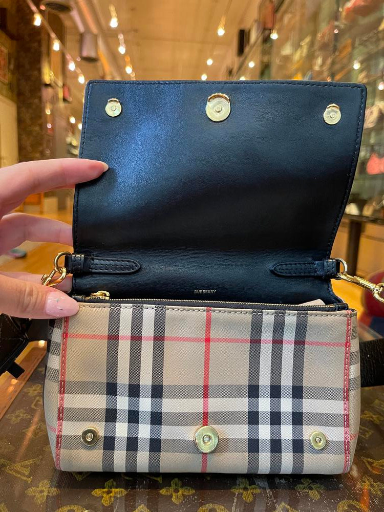 Burberry Hackberry Vintage Check Crossbody