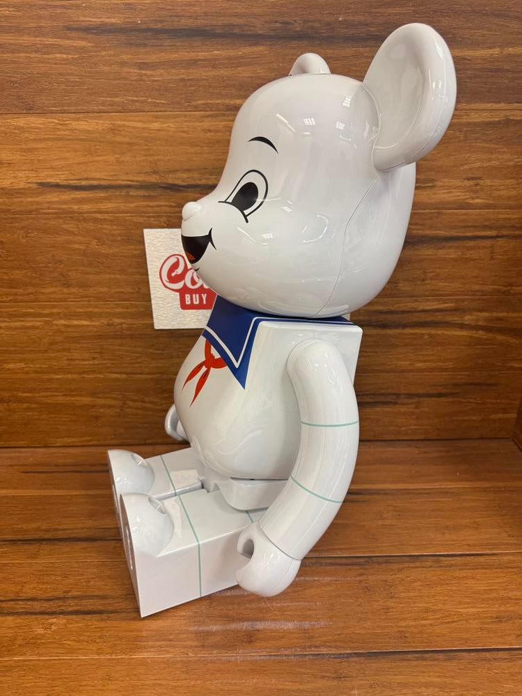 Bearbrick x Ghostbusters Stay Puft Marshmellow Man 1000%