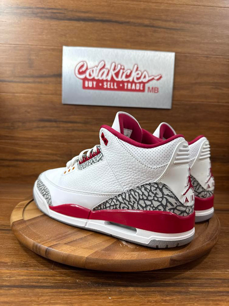 Jordan 3 Retro Cardinal Red